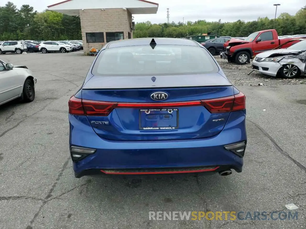 6 Photograph of a damaged car 3KPF34AD5ME394425 KIA FORTE 2021