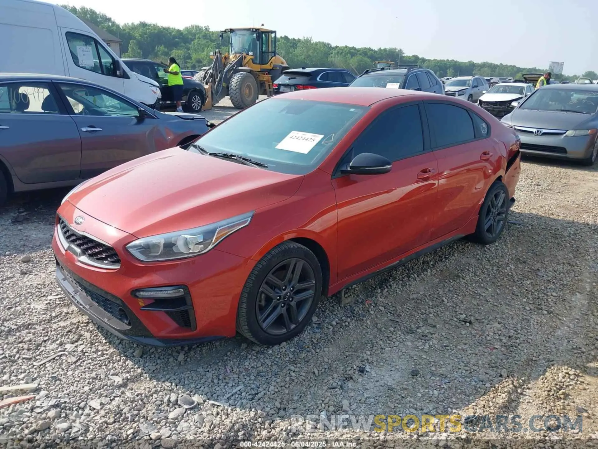 2 Photograph of a damaged car 3KPF34AD5ME400322 KIA FORTE 2021