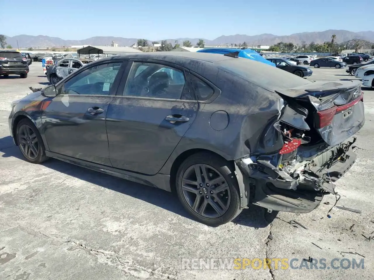 2 Photograph of a damaged car 3KPF34AD5ME413250 KIA FORTE 2021