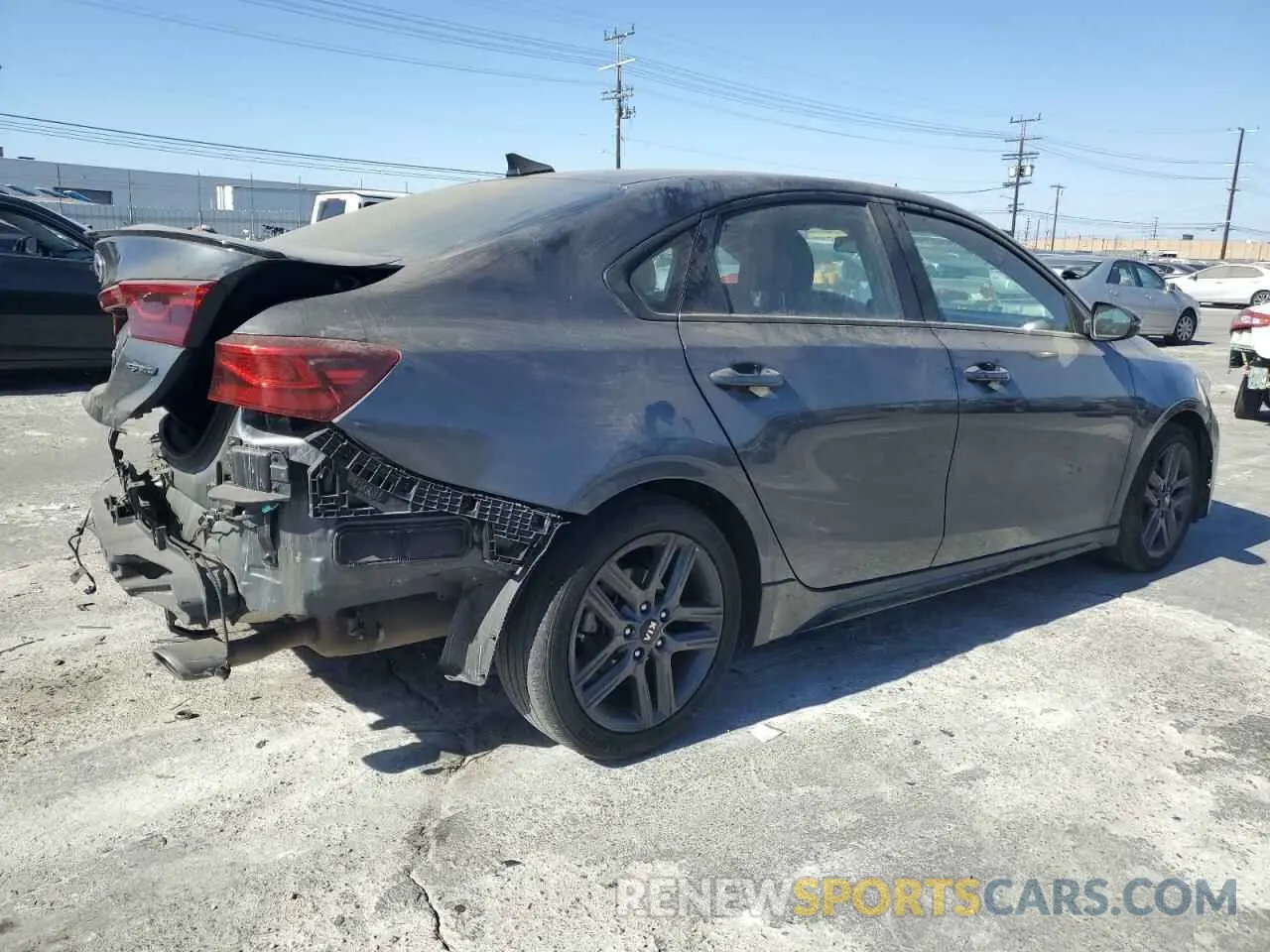 3 Photograph of a damaged car 3KPF34AD5ME413250 KIA FORTE 2021