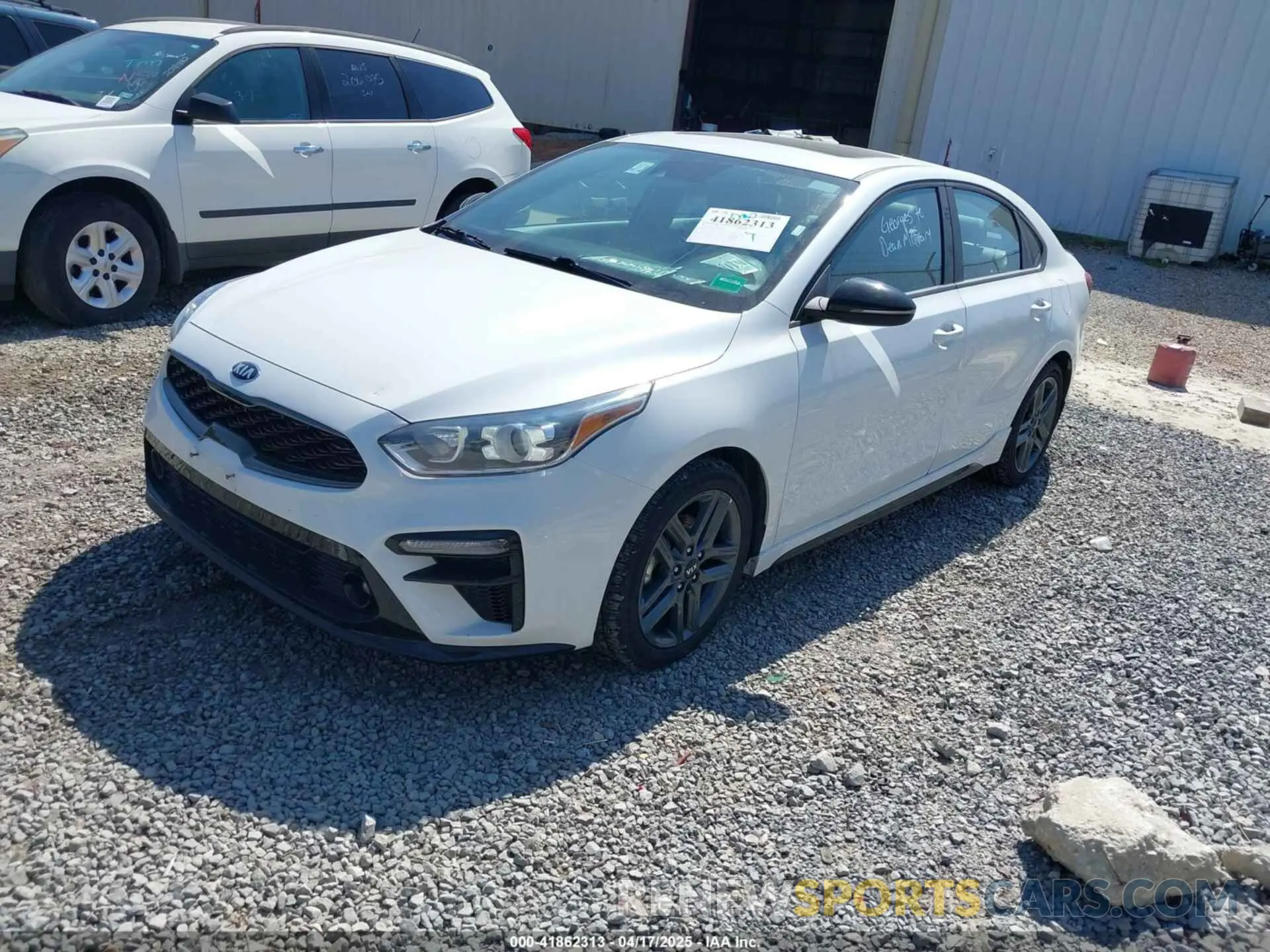 2 Photograph of a damaged car 3KPF34AD5ME416567 KIA FORTE 2021