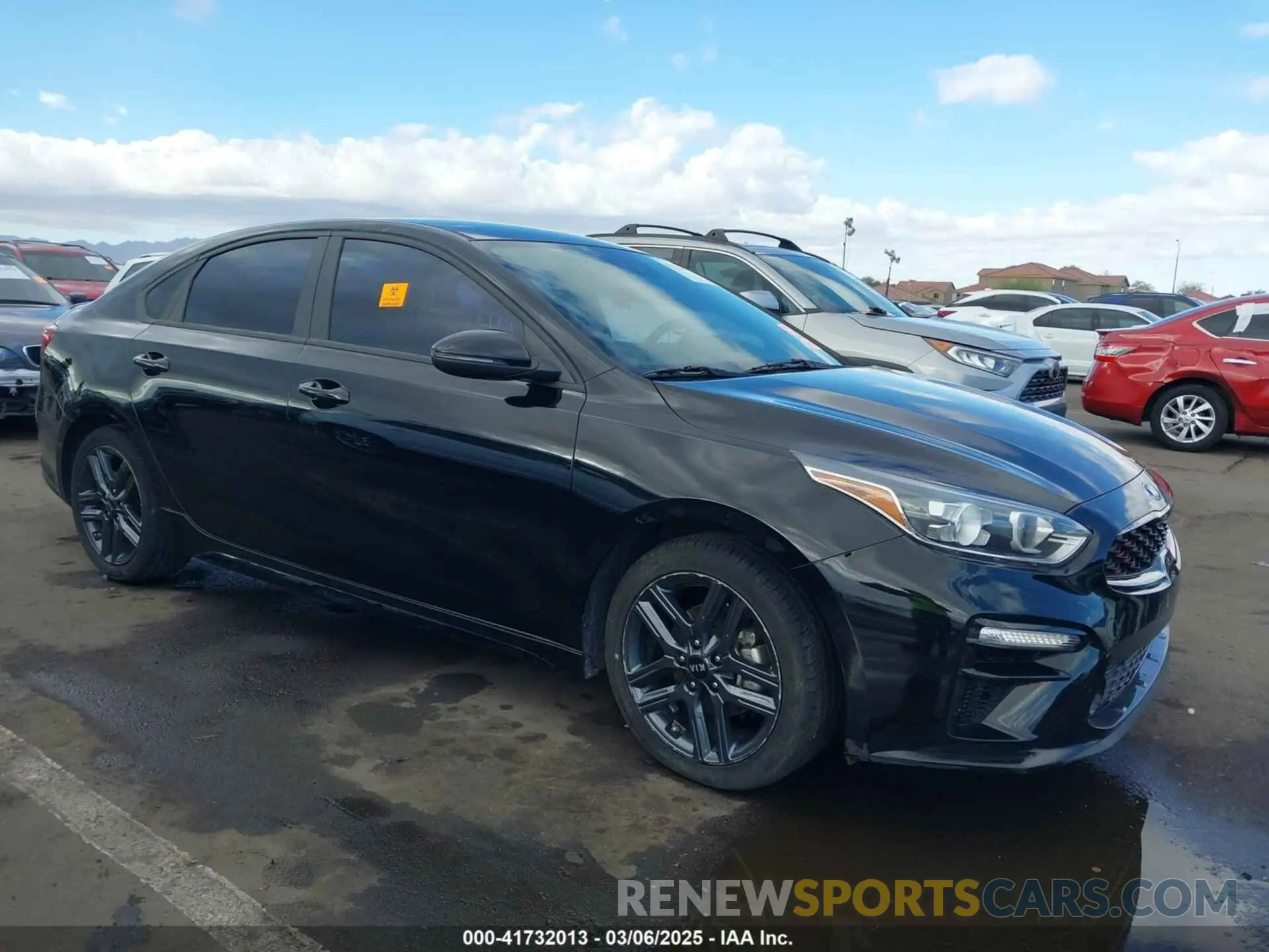 1 Photograph of a damaged car 3KPF34AD6ME263780 KIA FORTE 2021