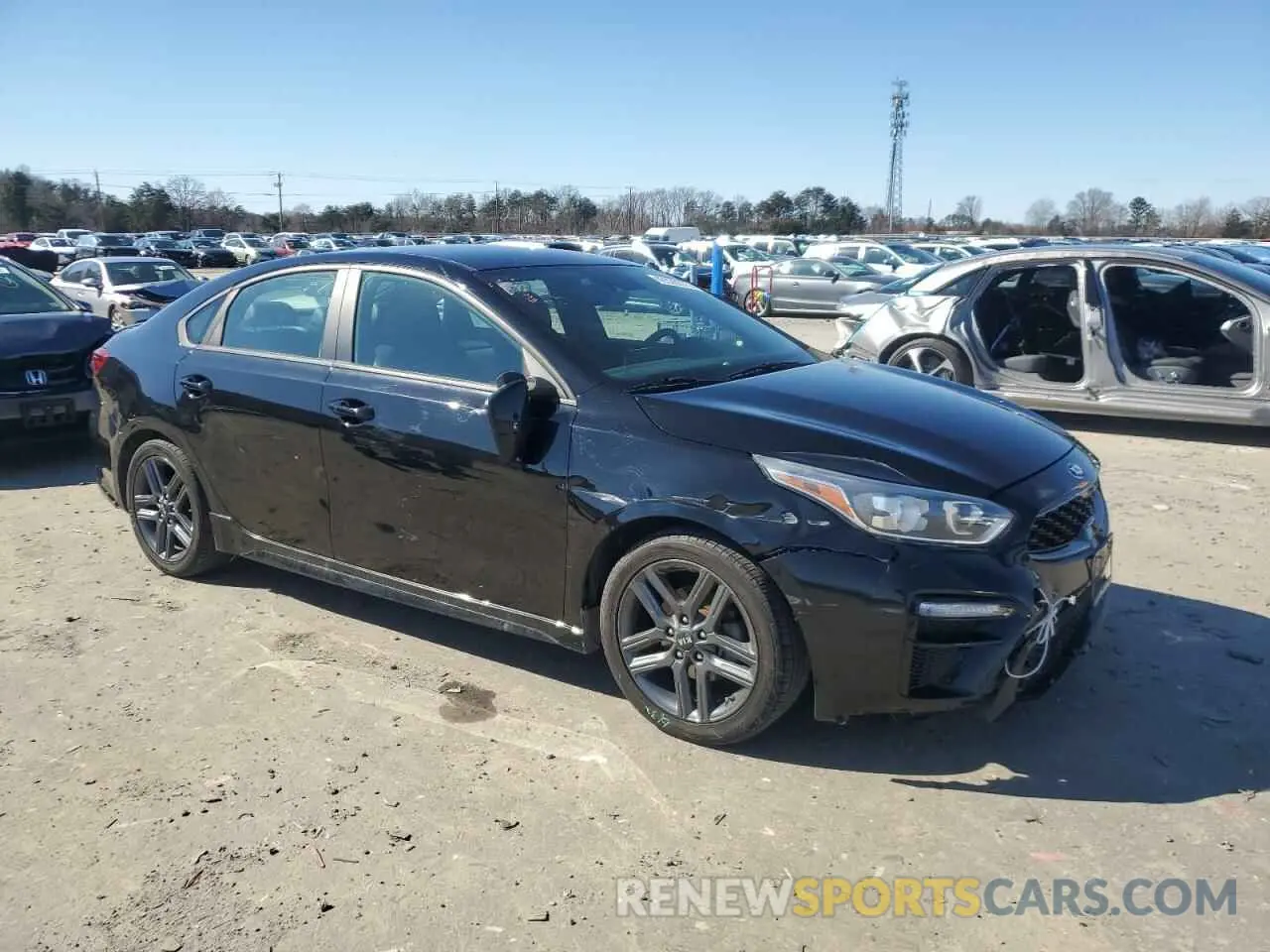 4 Photograph of a damaged car 3KPF34AD6ME271457 KIA FORTE 2021