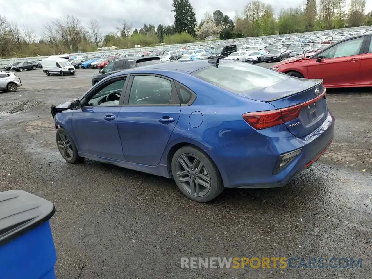 2 Photograph of a damaged car 3KPF34AD6ME280868 KIA FORTE 2021