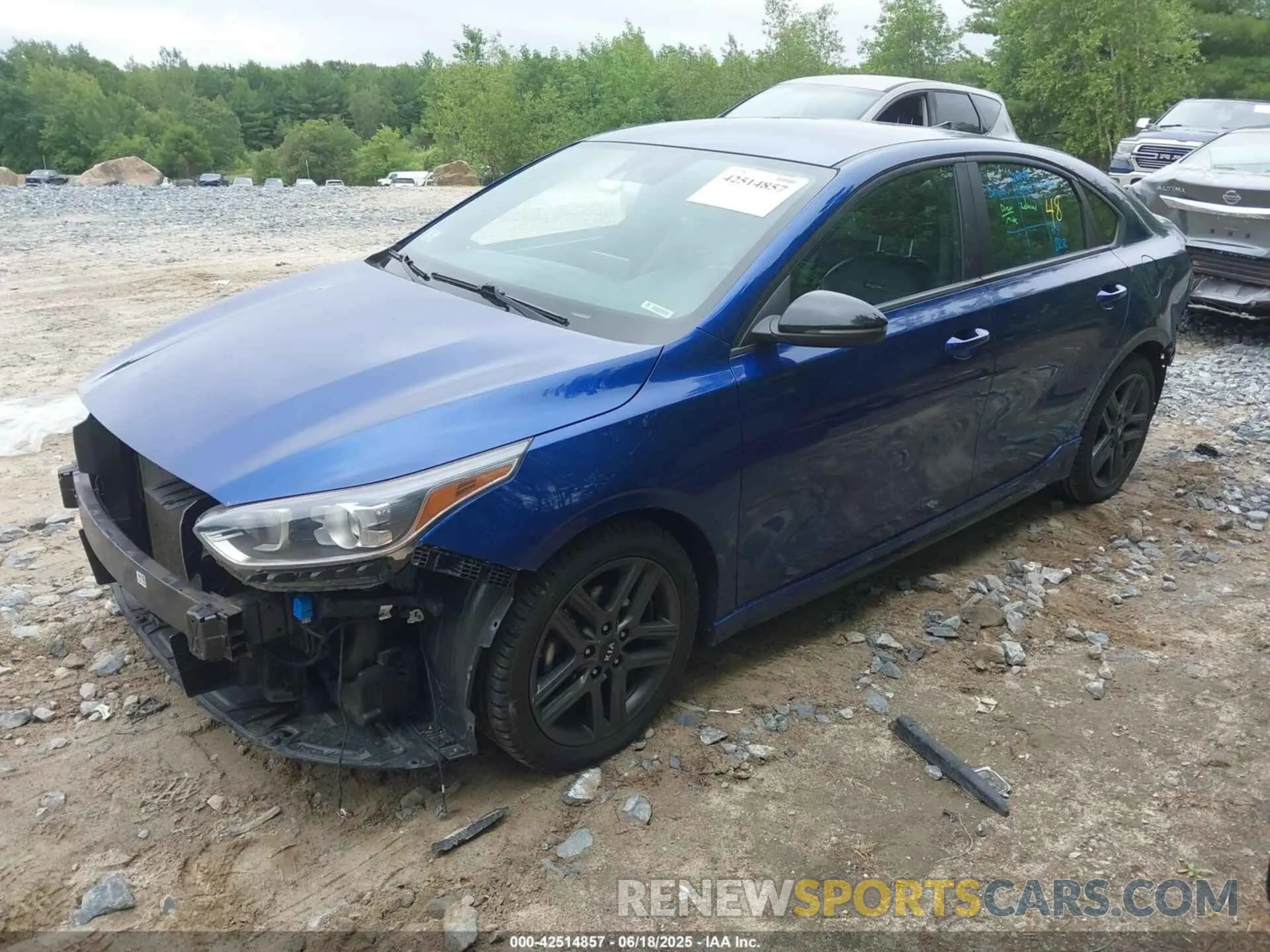 2 Photograph of a damaged car 3KPF34AD6ME281471 KIA FORTE 2021