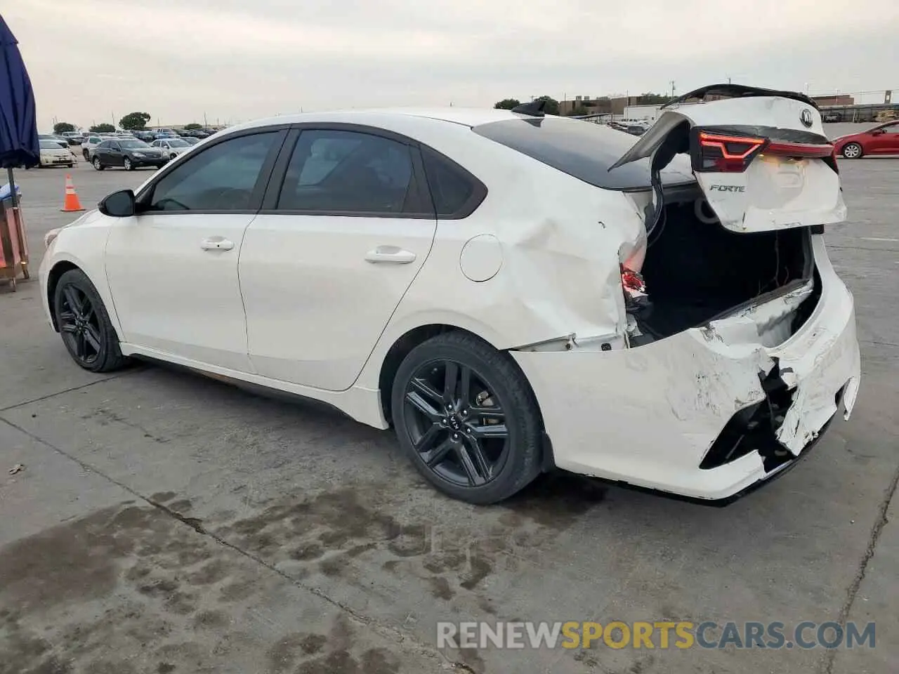2 Photograph of a damaged car 3KPF34AD6ME285875 KIA FORTE 2021