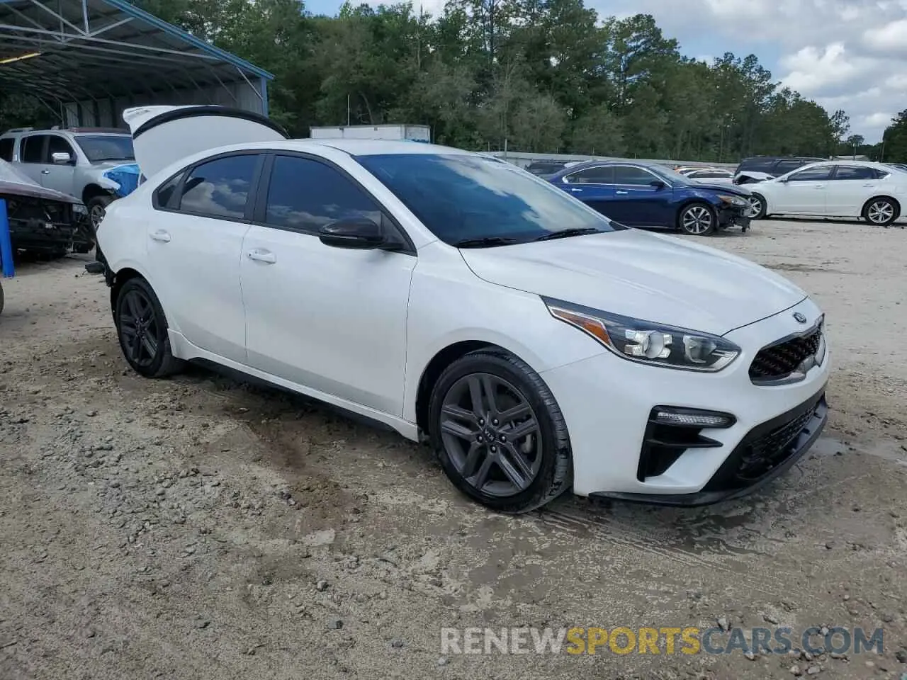 4 Photograph of a damaged car 3KPF34AD6ME328398 KIA FORTE 2021