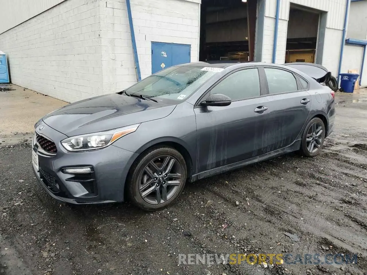 1 Photograph of a damaged car 3KPF34AD7ME270897 KIA FORTE 2021