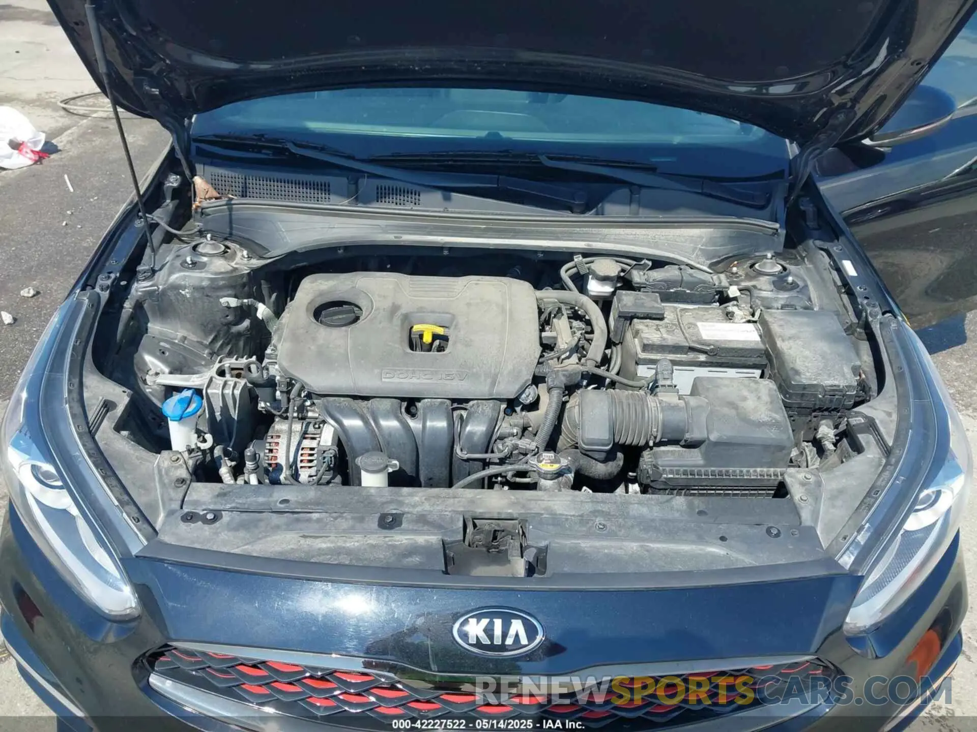 10 Photograph of a damaged car 3KPF34AD7ME281768 KIA FORTE 2021