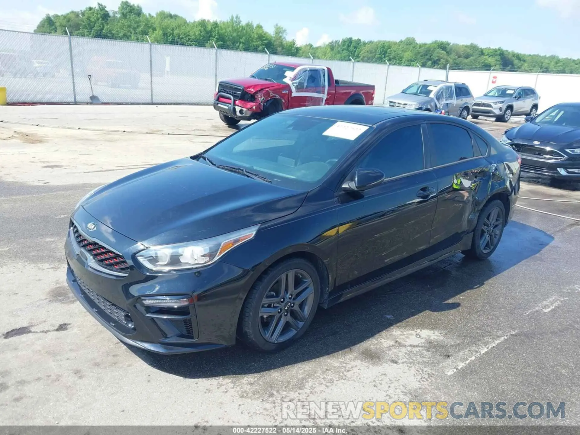 2 Photograph of a damaged car 3KPF34AD7ME281768 KIA FORTE 2021