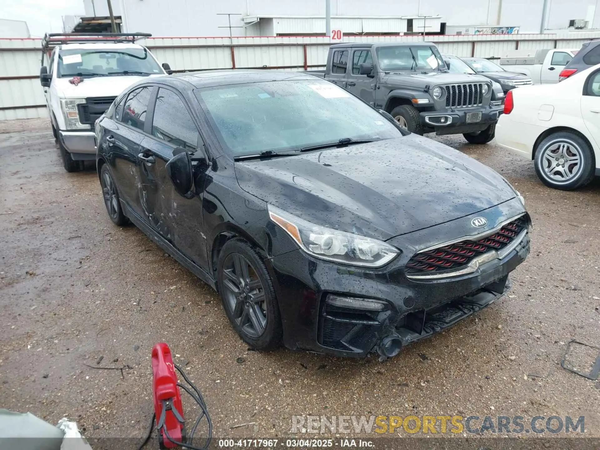 1 Photograph of a damaged car 3KPF34AD7ME309438 KIA FORTE 2021