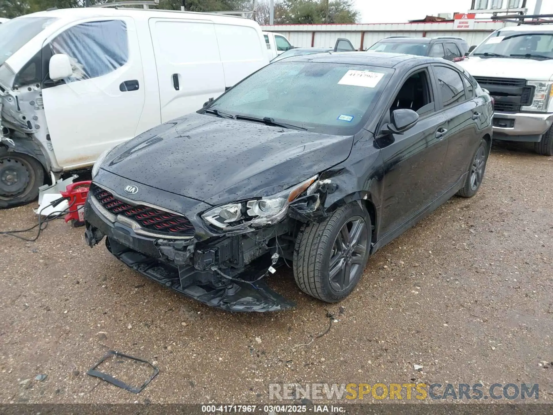 2 Photograph of a damaged car 3KPF34AD7ME309438 KIA FORTE 2021