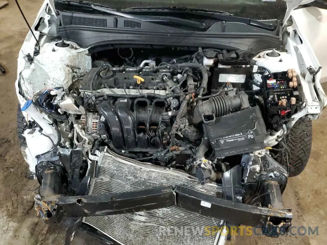 13 Photograph of a damaged car 3KPF34AD7ME313764 KIA FORTE 2021