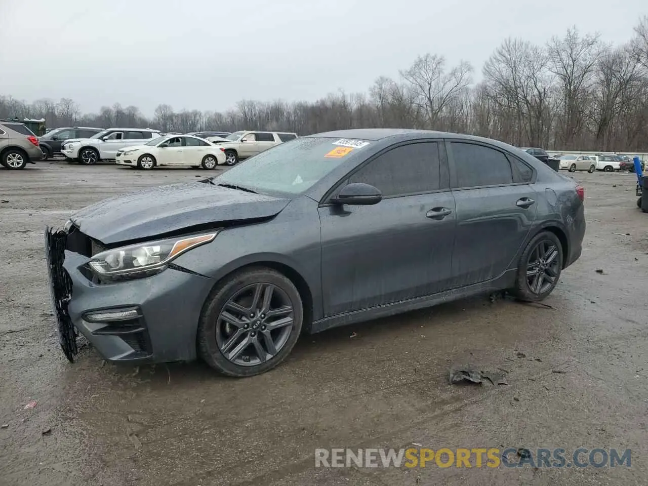 1 Photograph of a damaged car 3KPF34AD7ME316731 KIA FORTE 2021