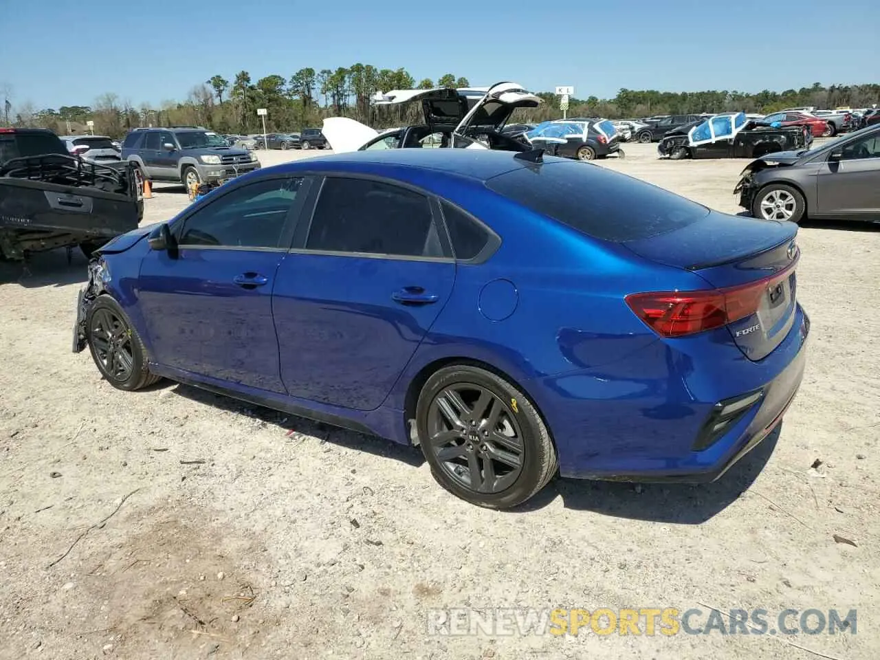 2 Photograph of a damaged car 3KPF34AD7ME320486 KIA FORTE 2021