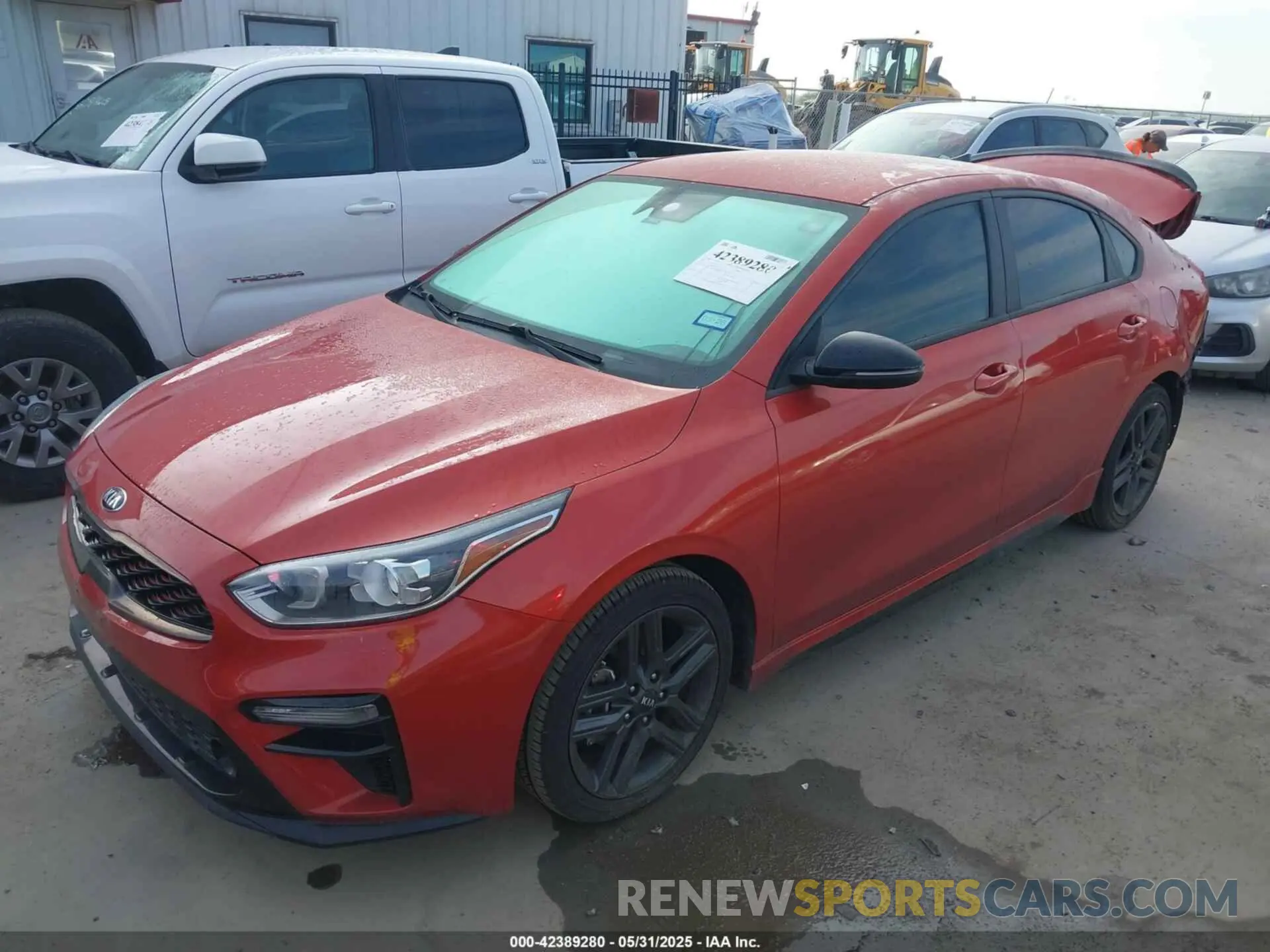2 Photograph of a damaged car 3KPF34AD7ME341063 KIA FORTE 2021