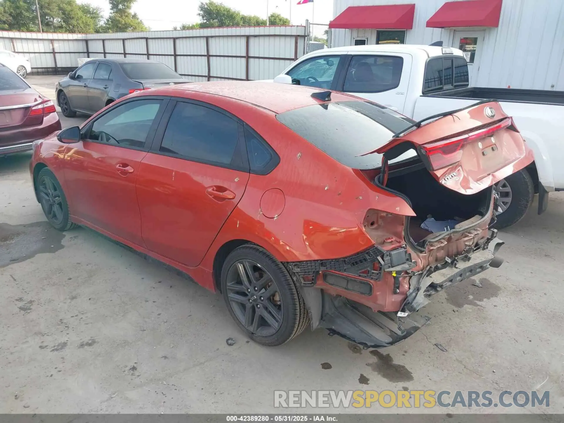 3 Photograph of a damaged car 3KPF34AD7ME341063 KIA FORTE 2021