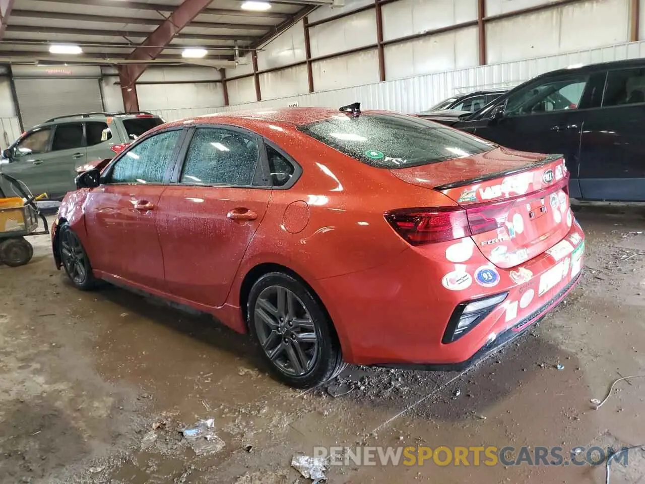 2 Photograph of a damaged car 3KPF34AD7ME386634 KIA FORTE 2021