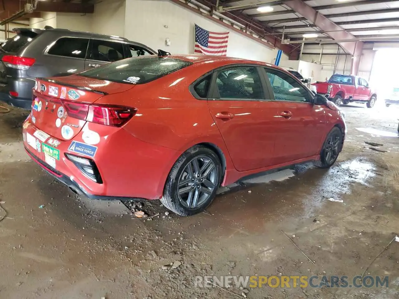 3 Photograph of a damaged car 3KPF34AD7ME386634 KIA FORTE 2021