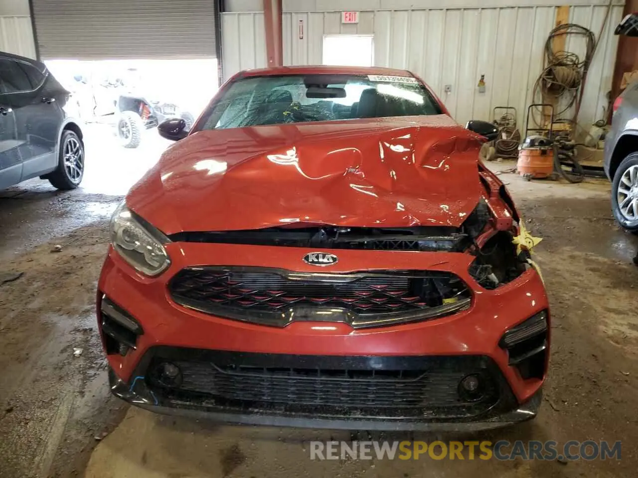 5 Photograph of a damaged car 3KPF34AD7ME386634 KIA FORTE 2021