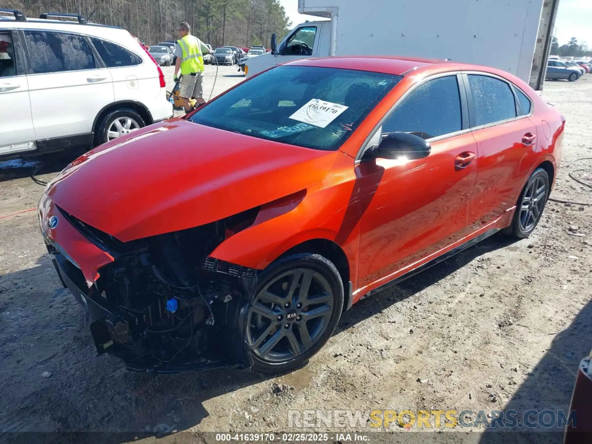 2 Photograph of a damaged car 3KPF34AD7ME405490 KIA FORTE 2021