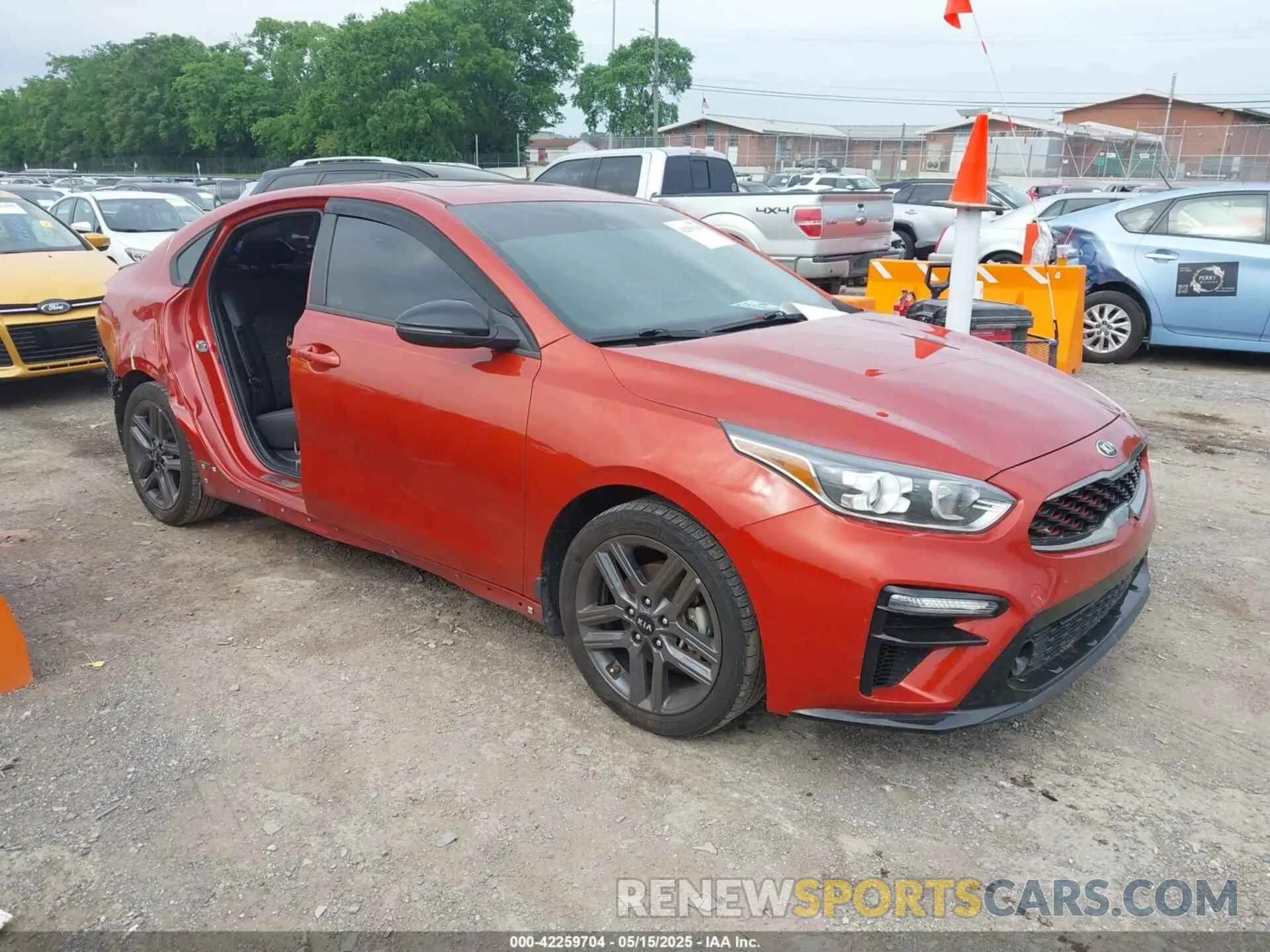 1 Photograph of a damaged car 3KPF34AD7ME410270 KIA FORTE 2021
