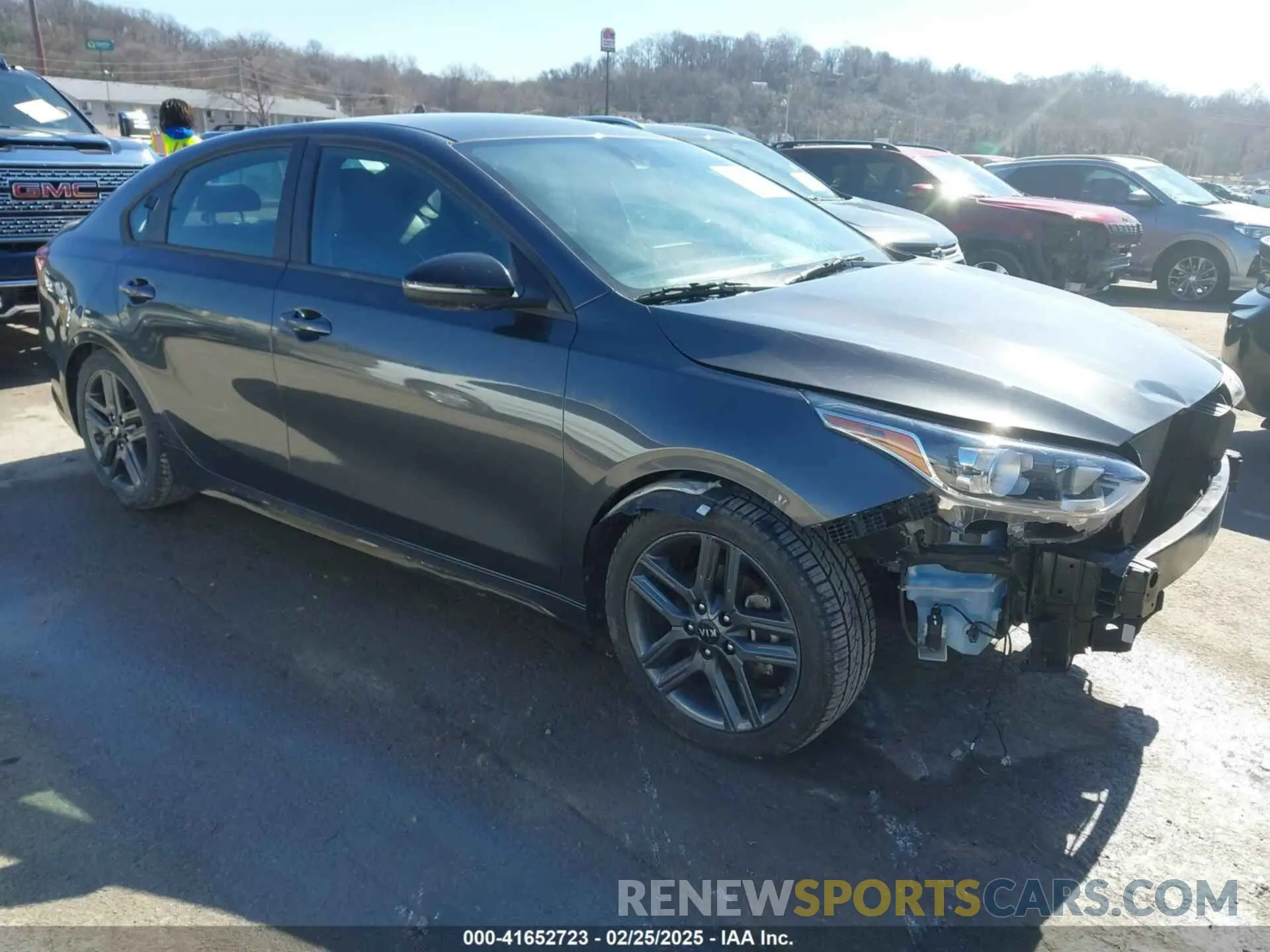 1 Photograph of a damaged car 3KPF34AD7ME415713 KIA FORTE 2021