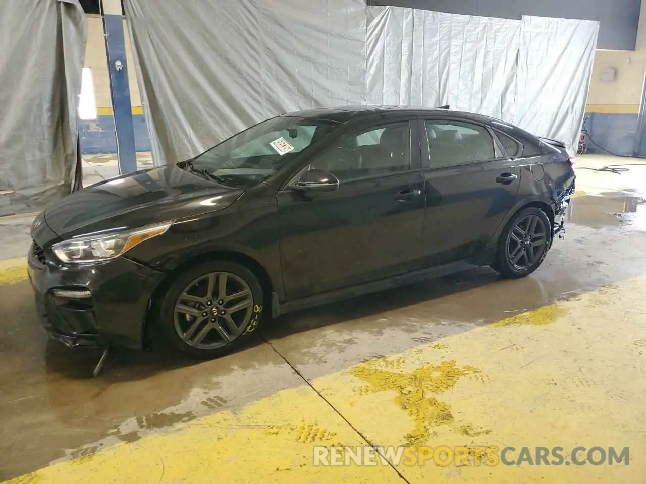 1 Photograph of a damaged car 3KPF34AD8ME268897 KIA FORTE 2021