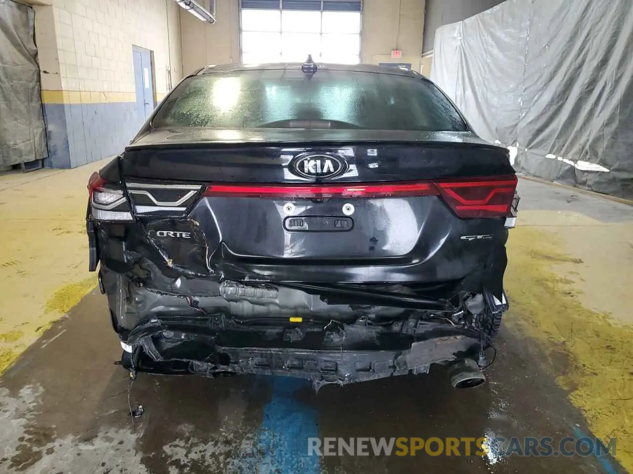 6 Photograph of a damaged car 3KPF34AD8ME268897 KIA FORTE 2021
