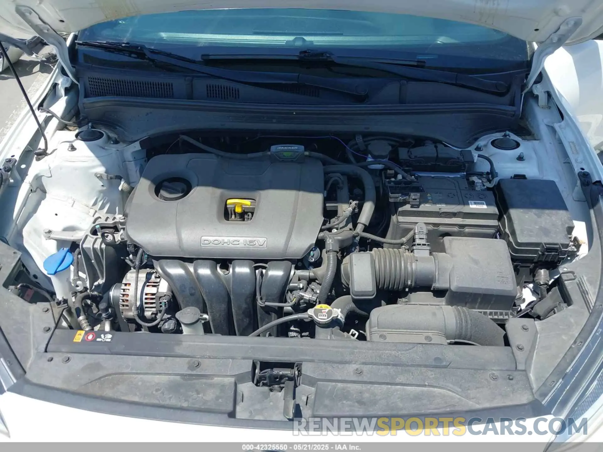 10 Photograph of a damaged car 3KPF34AD8ME284470 KIA FORTE 2021