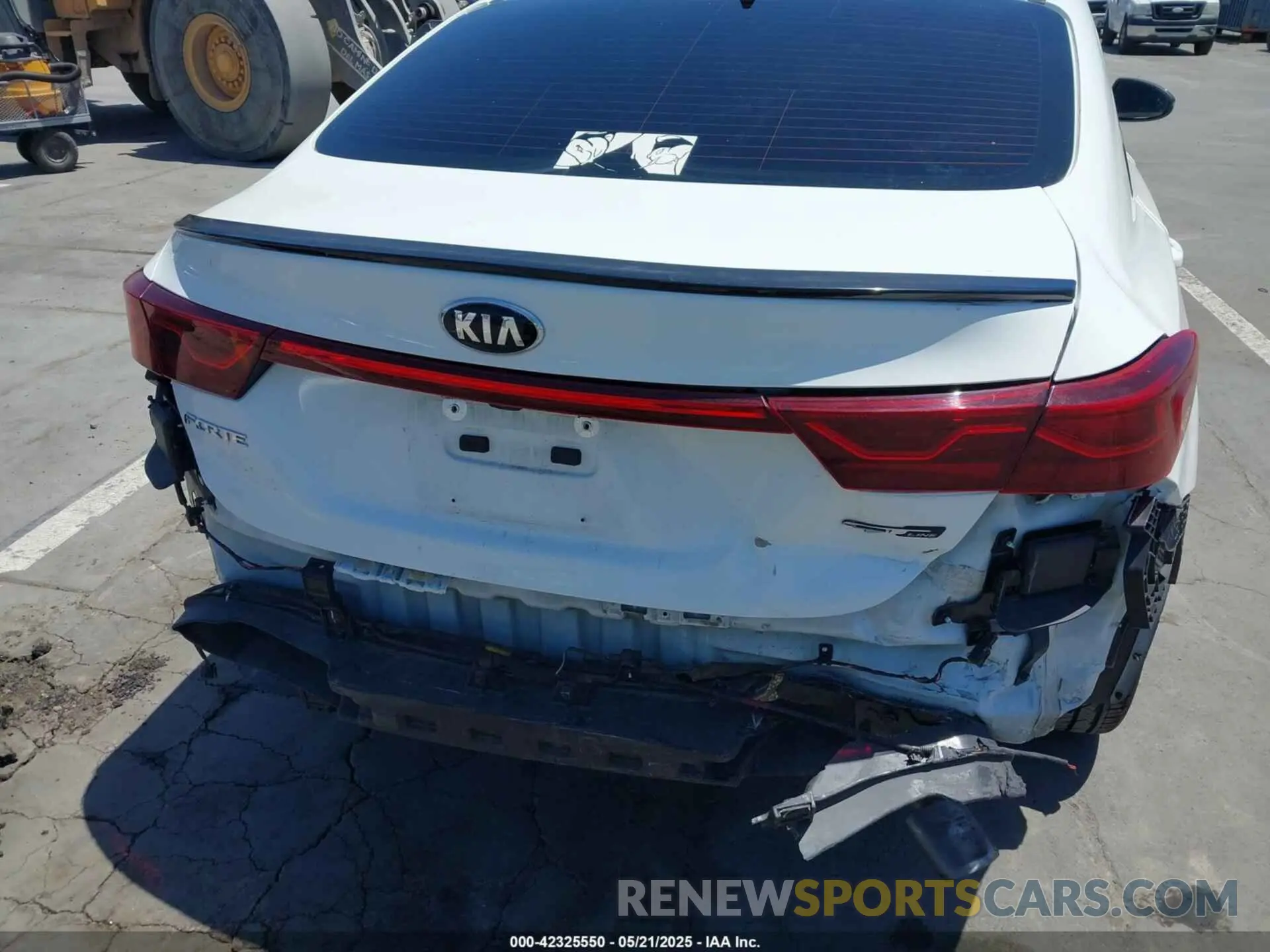 6 Photograph of a damaged car 3KPF34AD8ME284470 KIA FORTE 2021