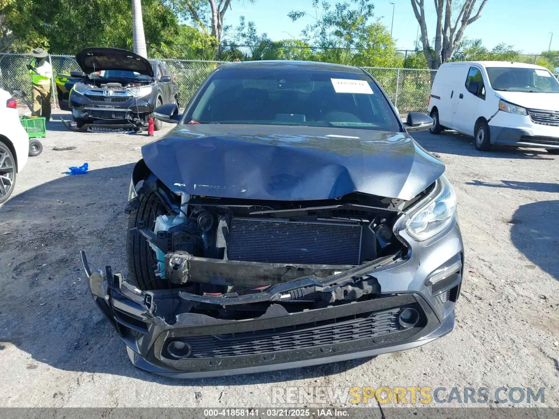 13 Photograph of a damaged car 3KPF34AD8ME285067 KIA FORTE 2021