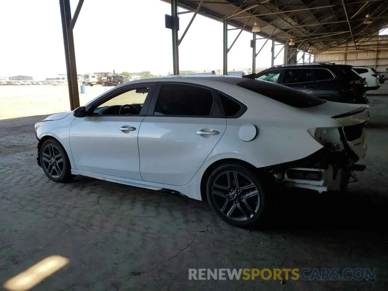 2 Photograph of a damaged car 3KPF34AD8ME299311 KIA FORTE 2021