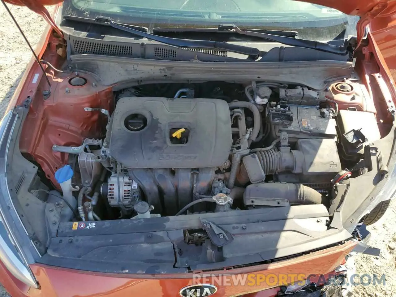 12 Photograph of a damaged car 3KPF34AD8ME423447 KIA FORTE 2021