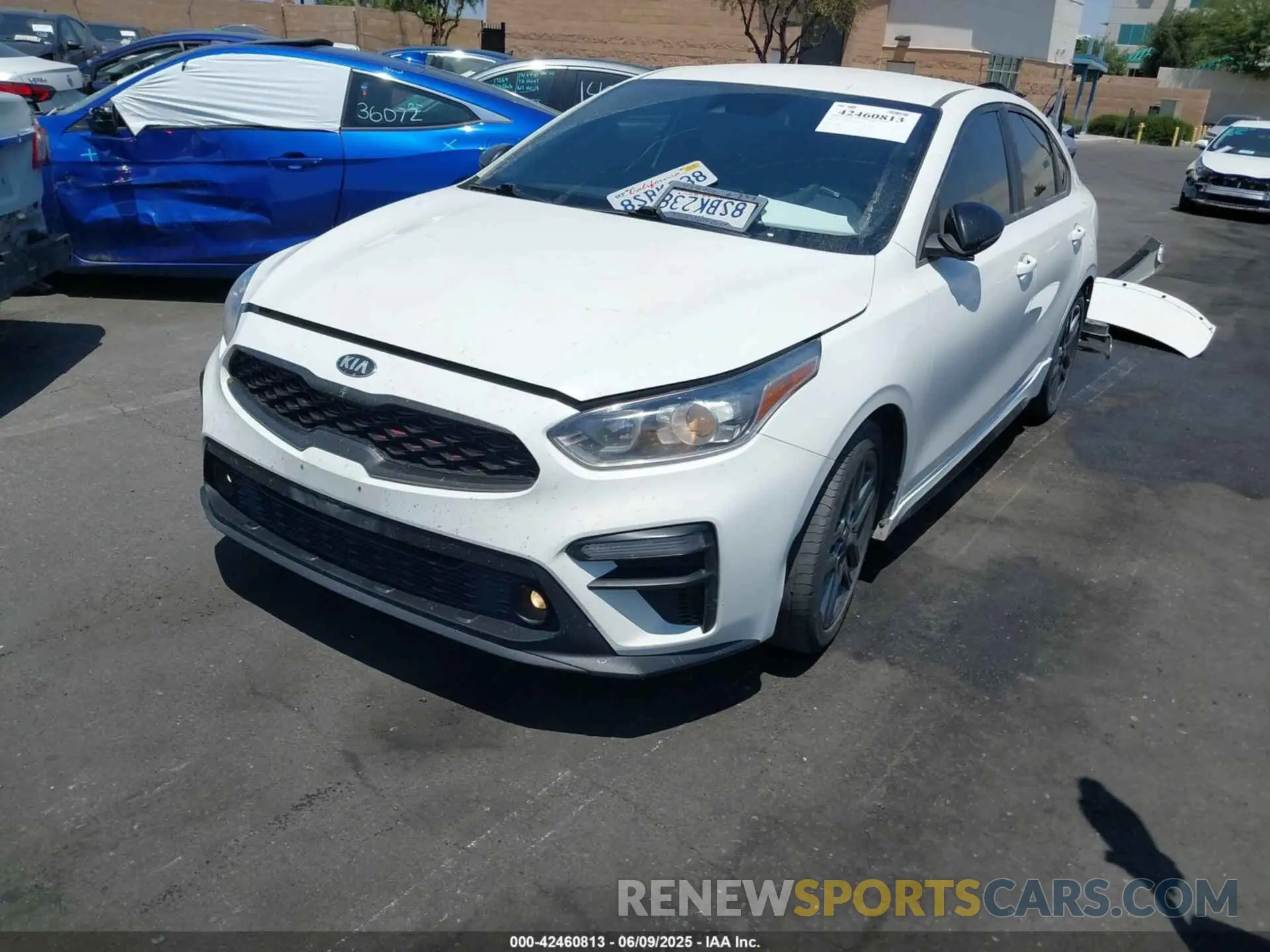 2 Photograph of a damaged car 3KPF34AD9ME264373 KIA FORTE 2021