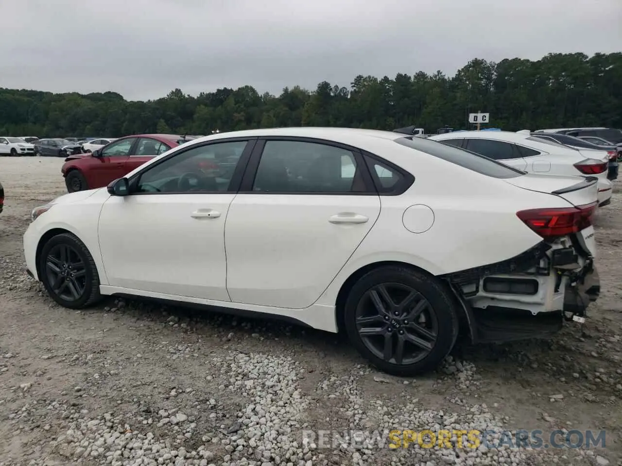 2 Photograph of a damaged car 3KPF34AD9ME282162 KIA FORTE 2021