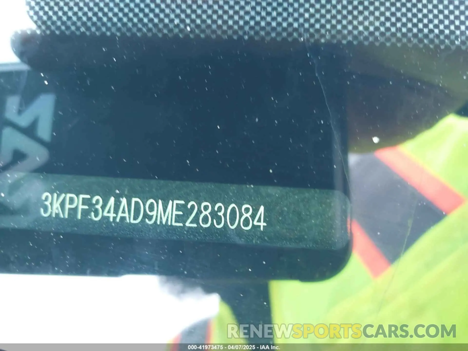 9 Photograph of a damaged car 3KPF34AD9ME283084 KIA FORTE 2021