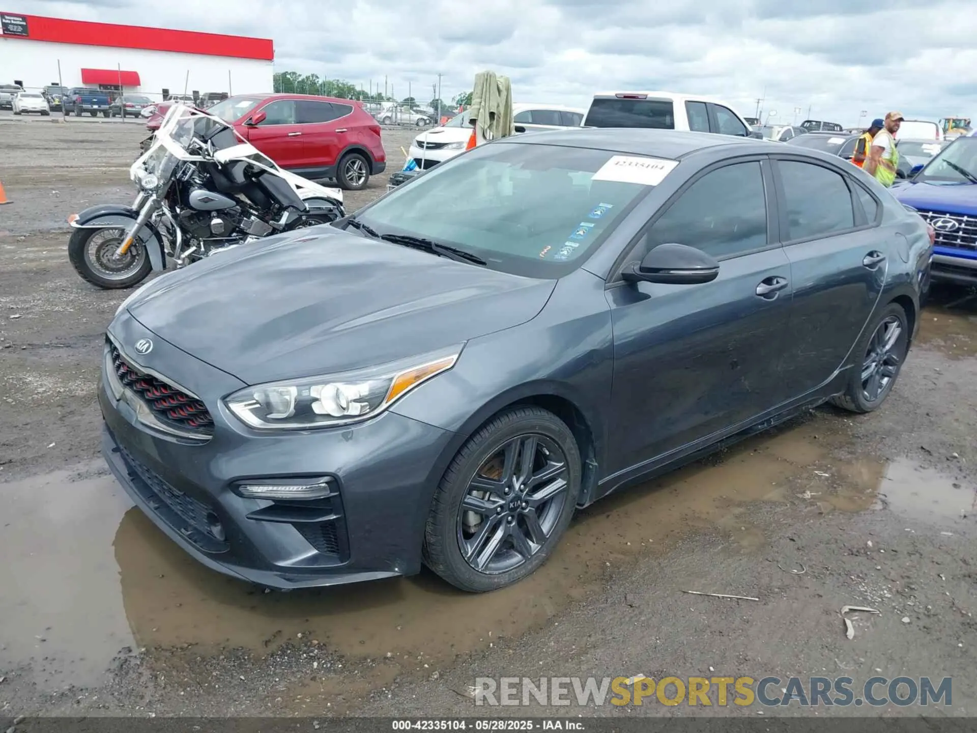 2 Photograph of a damaged car 3KPF34AD9ME293470 KIA FORTE 2021