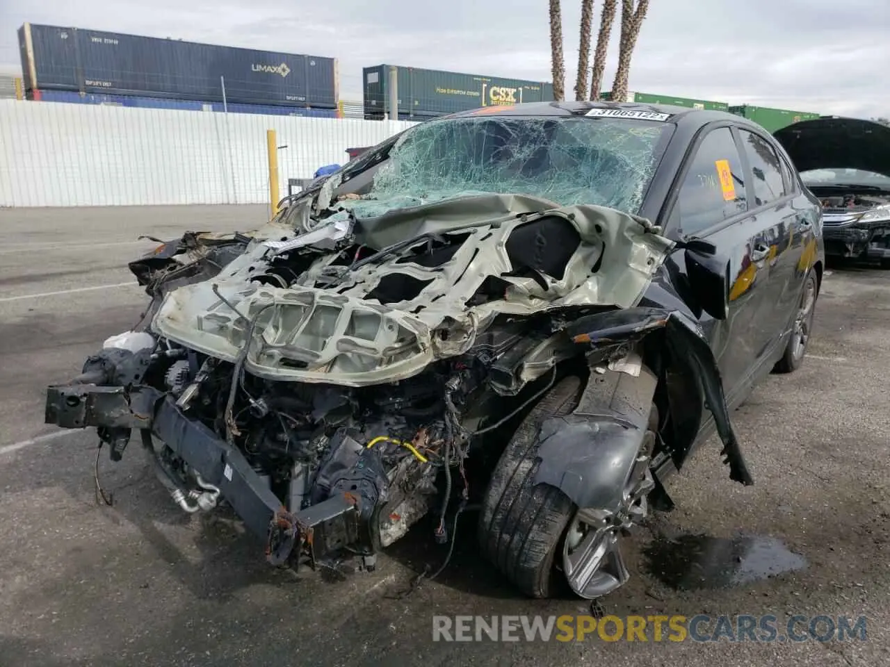 2 Photograph of a damaged car 3KPF34AD9ME317749 KIA FORTE 2021