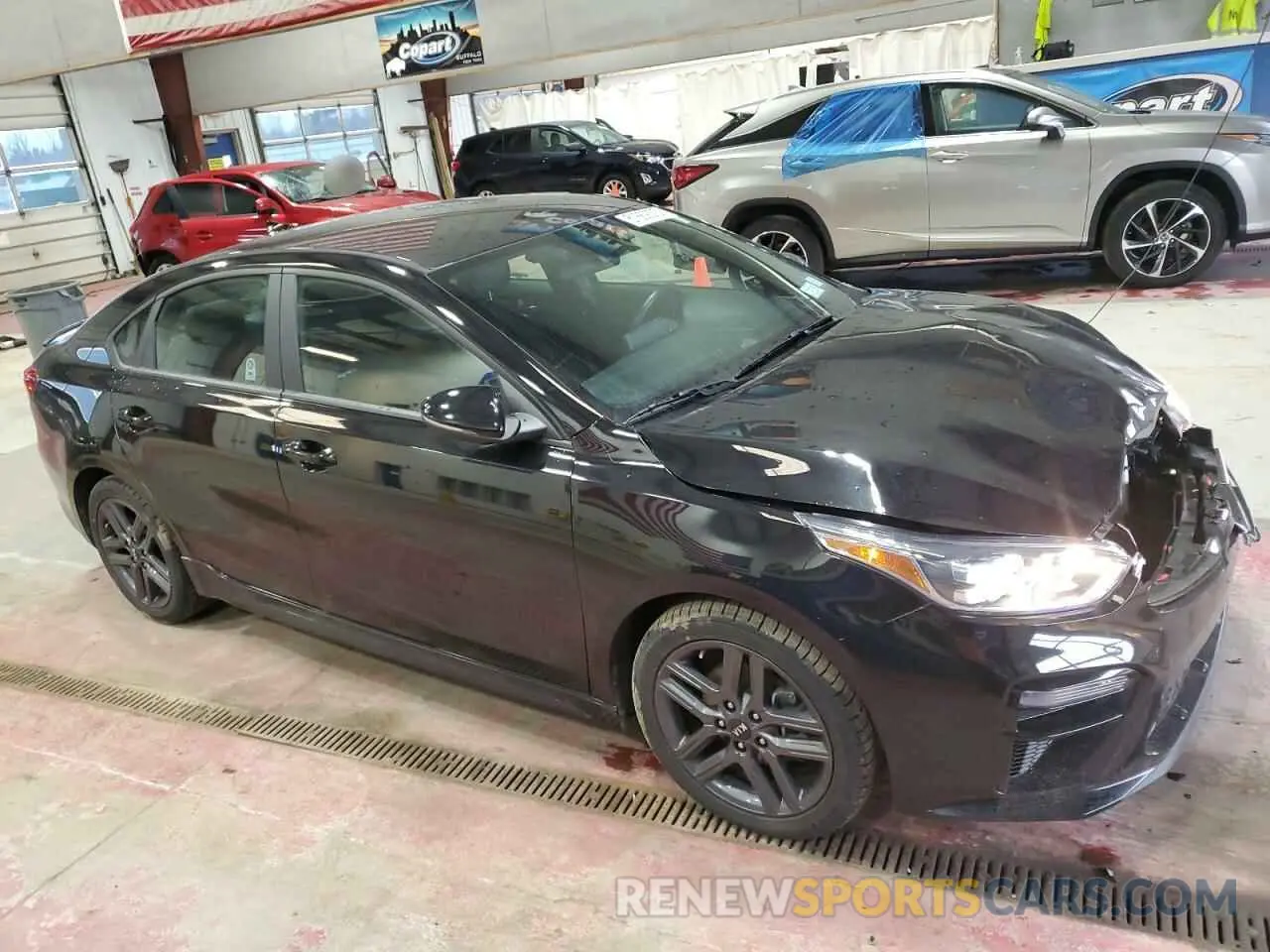 4 Photograph of a damaged car 3KPF34AD9ME331411 KIA FORTE 2021
