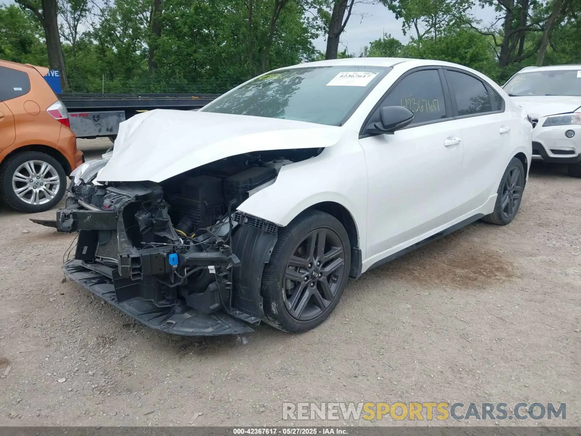 6 Photograph of a damaged car 3KPF34AD9ME333644 KIA FORTE 2021