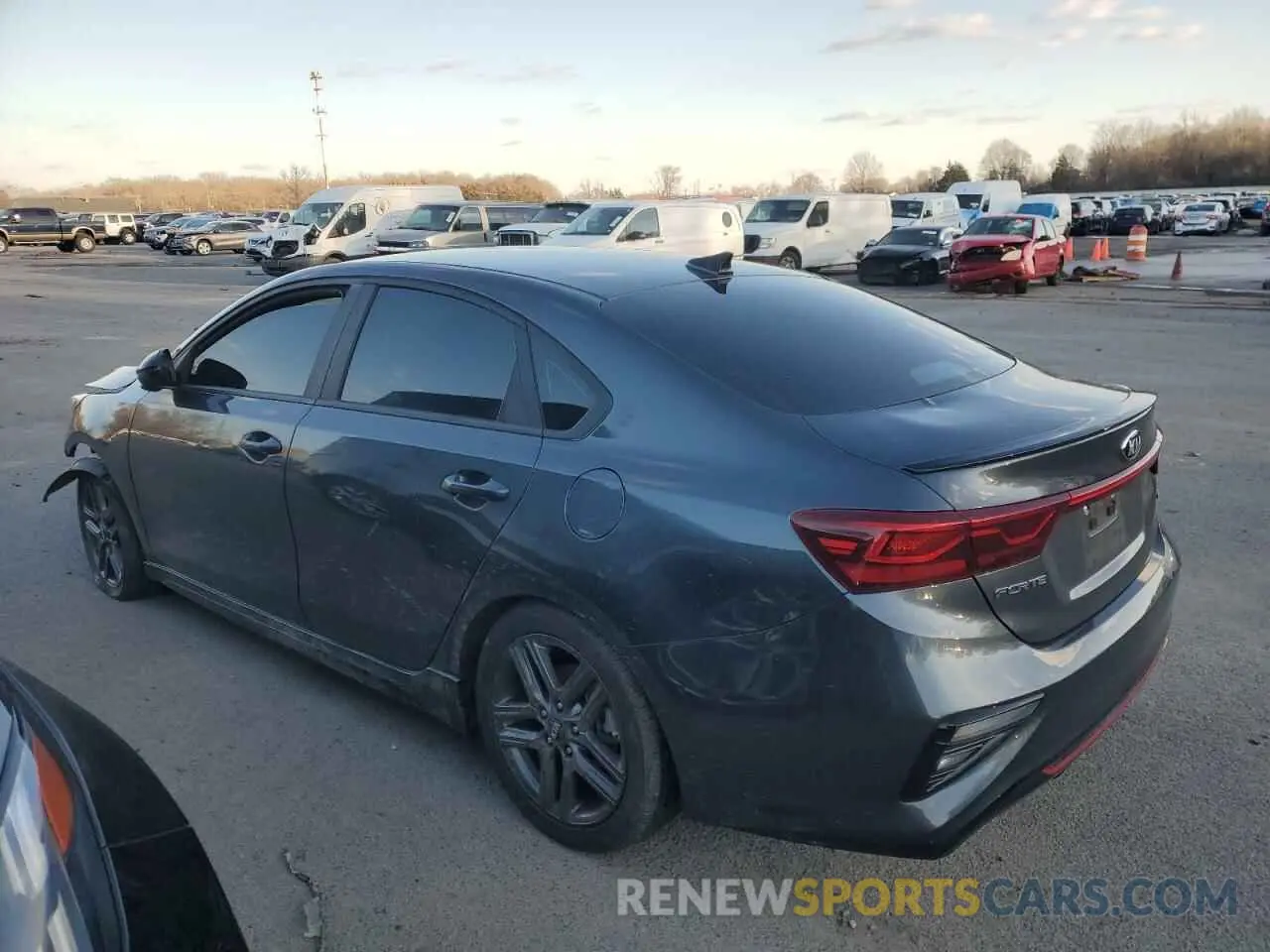 2 Photograph of a damaged car 3KPF34AD9ME351898 KIA FORTE 2021