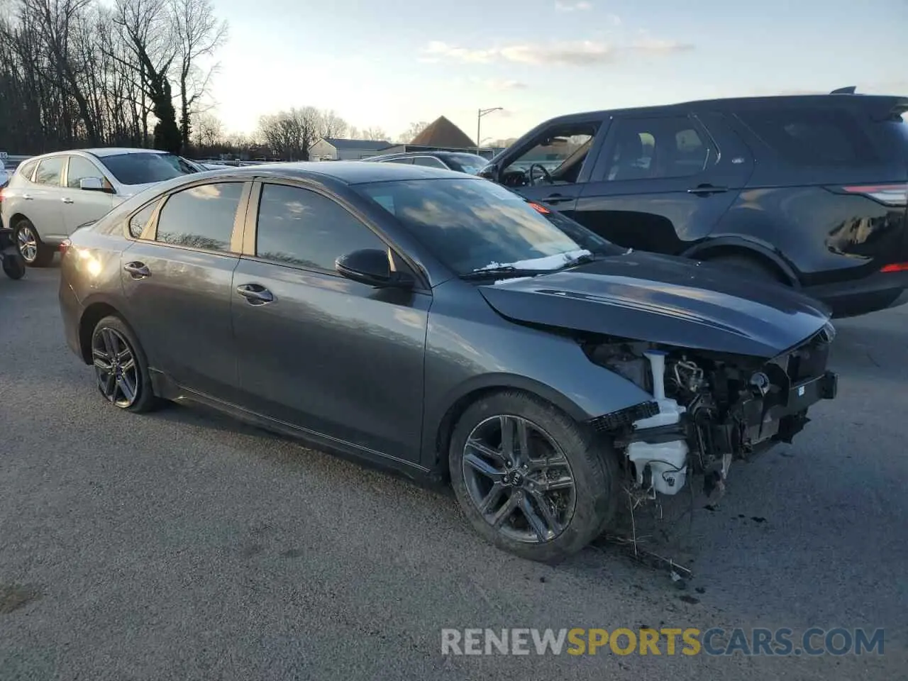 4 Photograph of a damaged car 3KPF34AD9ME351898 KIA FORTE 2021