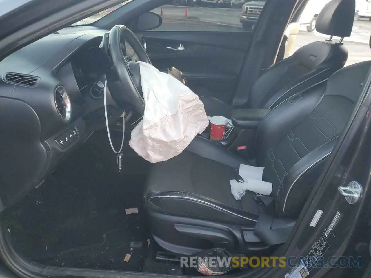 7 Photograph of a damaged car 3KPF34AD9ME351898 KIA FORTE 2021