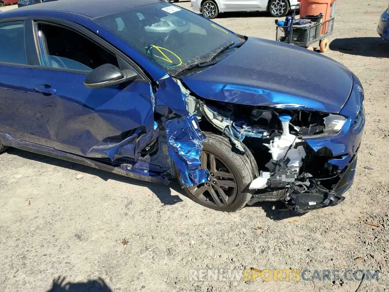 9 Photograph of a damaged car 3KPF34AD9ME359659 KIA FORTE 2021