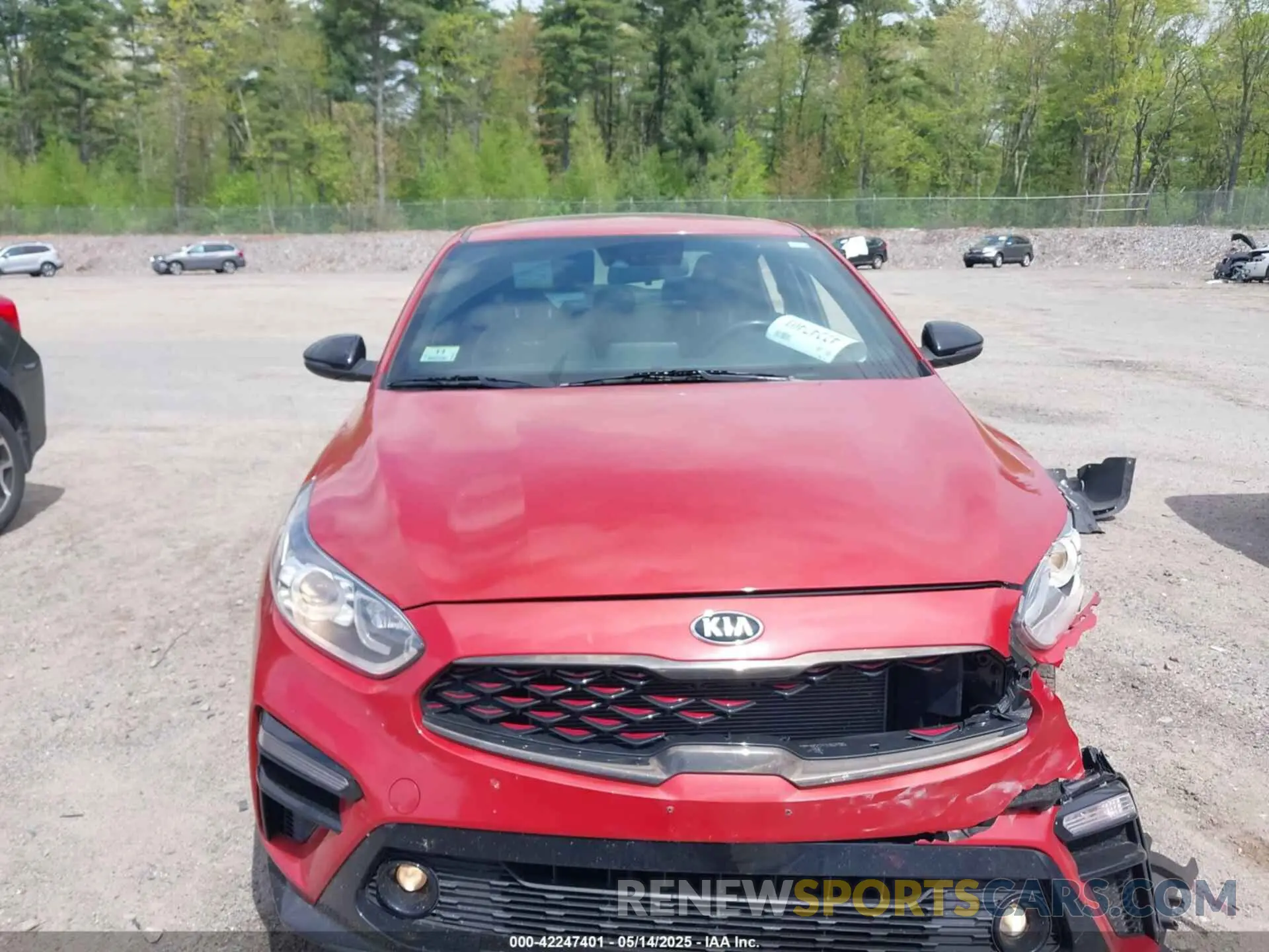 13 Photograph of a damaged car 3KPF34AD9ME404146 KIA FORTE 2021