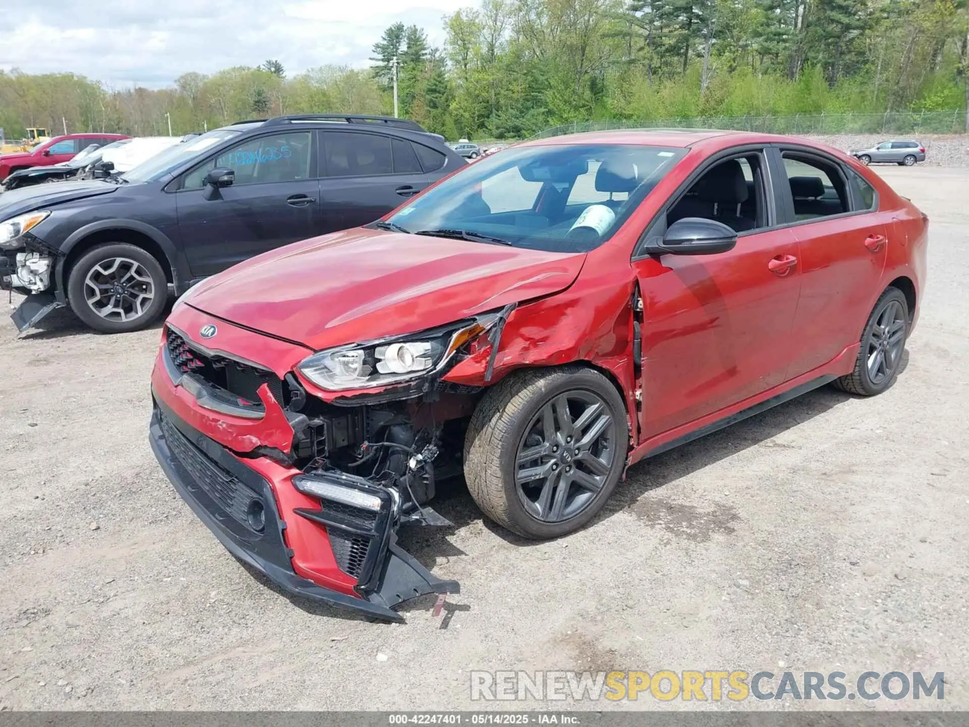 6 Photograph of a damaged car 3KPF34AD9ME404146 KIA FORTE 2021