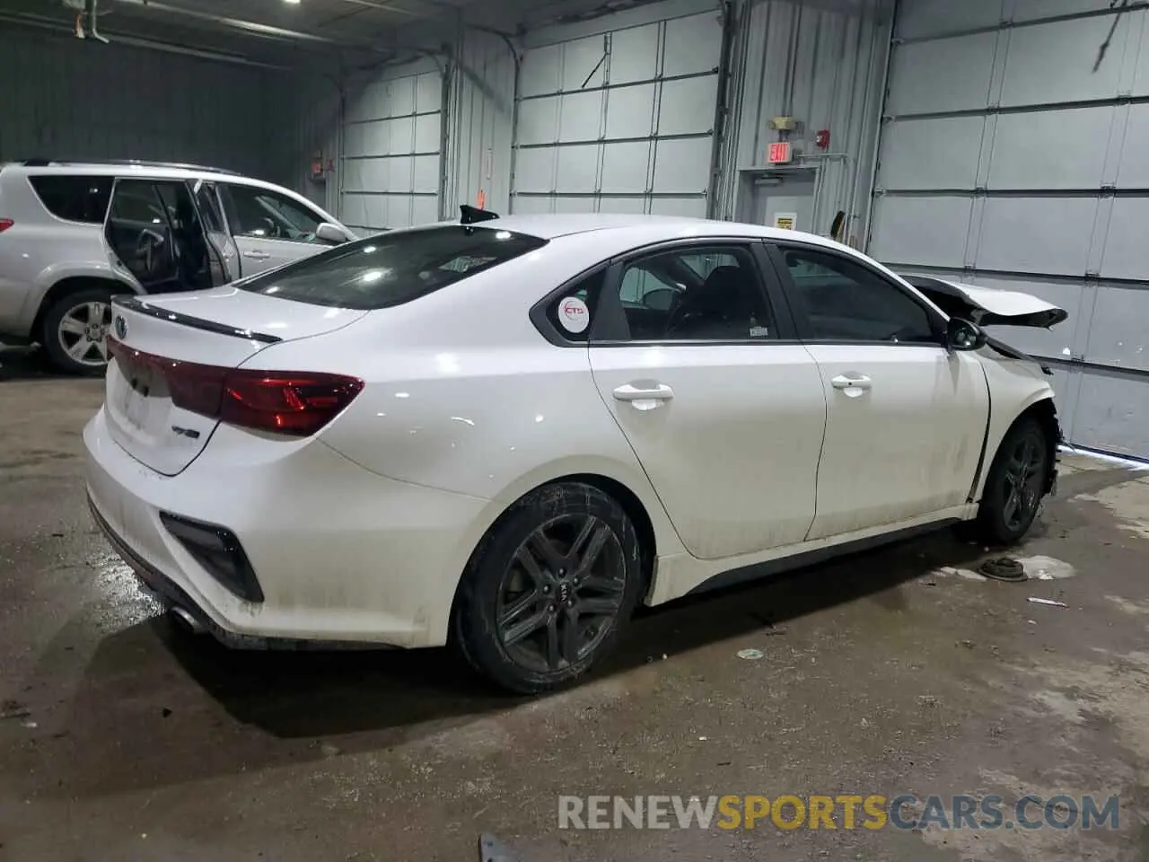 3 Photograph of a damaged car 3KPF34ADXME287015 KIA FORTE 2021