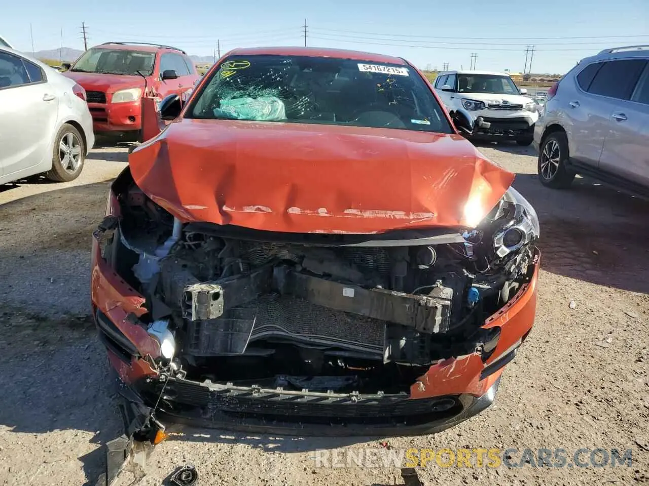 5 Photograph of a damaged car 3KPF34ADXME326721 KIA FORTE 2021