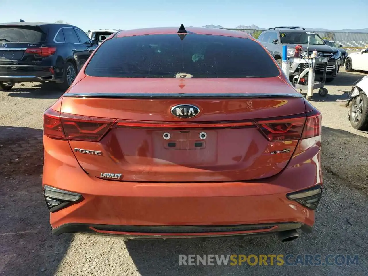 6 Photograph of a damaged car 3KPF34ADXME326721 KIA FORTE 2021